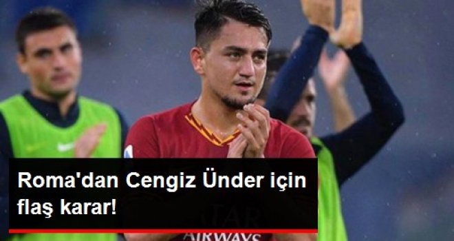 Roma, Cengiz için diyetisyenleri devreye soktu!