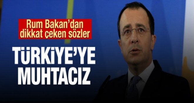 Rum Bakan'dan dikkat çeken sözler