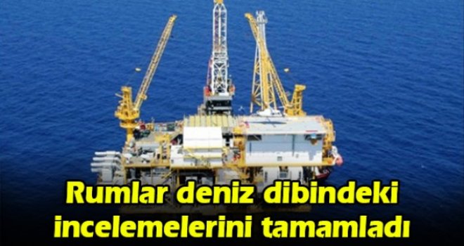 Rumlar deniz dibindeki incelemelerini tamamladı