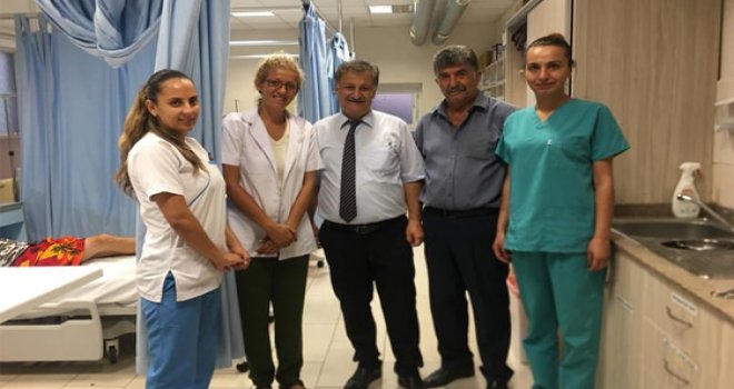 SAĞLIK BAKANI ALİ PİLLİ  LEFKE'Yİ ZİYARET ETTİ