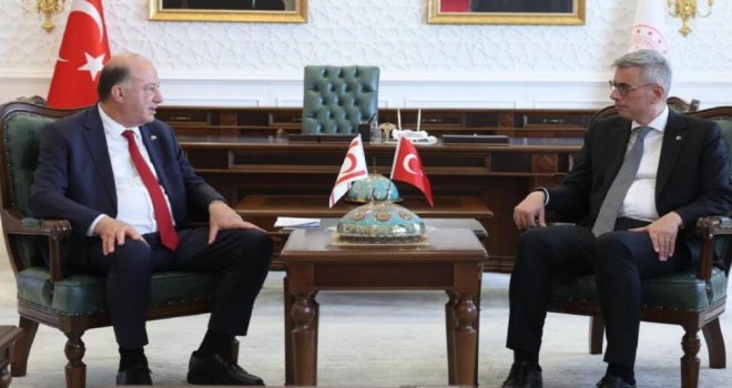 Sağlıkta iş birliği güçleniyor: Sağlık Bakanı Dinçyürek ve mevkidaşı Memişoğlu görüştü