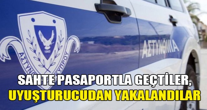 Sahte pasaportla Güney Kıbrıs’a giden İngiliz baba ve oğul uyuşturucudan tutuklandı