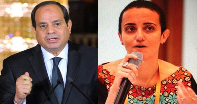 Sisi'den oğlunun haberini yapan gazetecilere baskın
