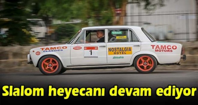 Slalom heyecanı devam ediyor