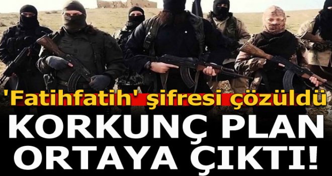 Son dakika... Şifreli dosyadan korkunç plan çıktı