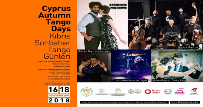 'SONBAHAR TANGO GÜNLERİ’ BAŞLIYOR