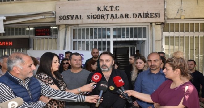 Sosyal Sigortalar’da uyarı grevi..