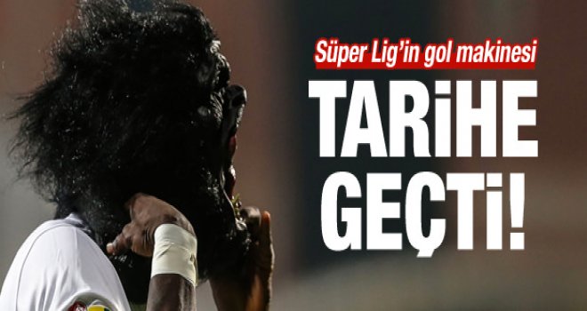 Süper Lig tarihine geçti