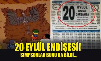 20 Eylül endişesi! Simpsonlar bunu da bildi... Meksika kafa karıştırdı