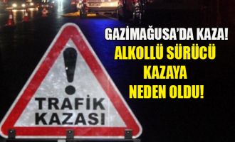 Alkollü sürücü kazaya neden oldu: 2 yaralı