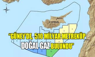 Alman gazetesine göre Güney Kıbrıs'ta 510 milyar metreküp doğal gaz bulundu
