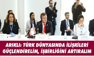 Arıklı, TDT’nin Ulaştırmadan Sorumlu Bakanlar Toplantısı’nda konuştu: 