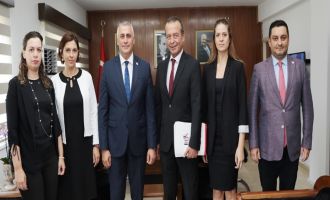 Bakan Amcaoğlu, Rekabet Kurulu Başkanı Selim Altıncık ve üyeleri ile bir araya geldi