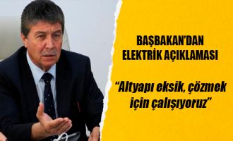 Başbakan Üstel: Elektrik Kurumu’nun artık bir yasası olması lazım