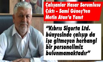 Çalışanlar Hasar Sorumlusu Çıktı – Sami Güneş’ten Metin Atan’a Yanıt