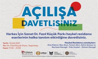 DR. FAZIL KÜÇÜK PARKINA YERLEŞTİRİLECEK HEYKELLERİN HALKA  TANITIM ETKİNLİĞİ 1 EYLÜL’DE