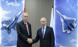 Erdoğan- Putin görüşmesi başladı