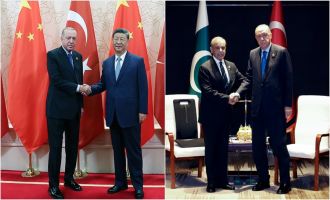 Erdoğan, Çin'de ikili görüşmelerini sürdürüyor