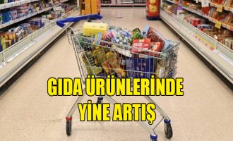 Gıda ürünlerinde yine artış