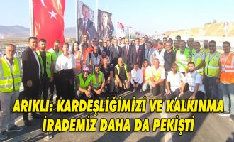 Girne Köprülü Kavşağı’nın açılışı töreni: Sadece yol değil, kalkınma irademizi de pekiştiriyoruz