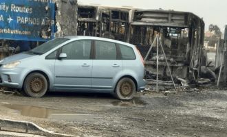 Güneyde otobüs terminalinde yangın!