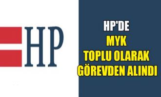 HP'de MYK toplu olarak görevden alındı