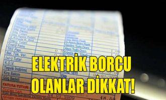 KIB-TEK uyardı! Elektrik borcu olanlar dikkat