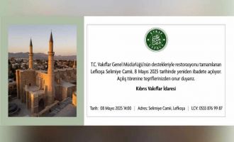 Lefkoşa Selimiye Camii, yarın ibadete açılıyor