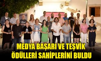 Medya Başarı ve Teşvik Ödülleri sahiplerini buldu