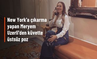 Meryem Uzerli küvette üstsüz poz verdi