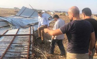OĞUZ, FIRTINADAN ETKİLENEN MORMENEKŞE’DE İNCELEMEDE BULUNDU