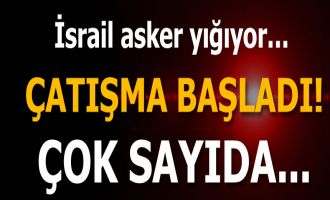 Ortadoğu alev aldı! İsrail askerleri ve göstericiler çatışıyor, yaralılar var