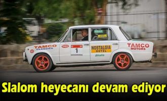 Slalom heyecanı devam ediyor