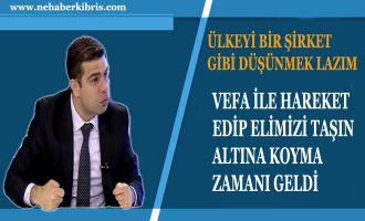 ÜLKEYİ BİR ŞİRKET GİBİ DÜŞÜNMEK LAZIM