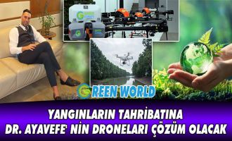 YANGINLARIN TAHRİBATINA DR. AYAVEFE' NİN DRONELARI ÇÖZÜM OLACAK