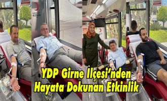 YDP Girne’den Anlamlı Çağrı: Kan Ver, Hayat Ver!