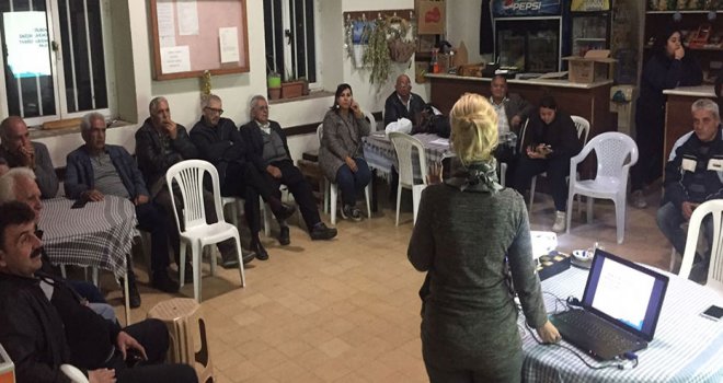 Tarım Dairesi eğitim çalışmalarına Aydınköy ile devam etti