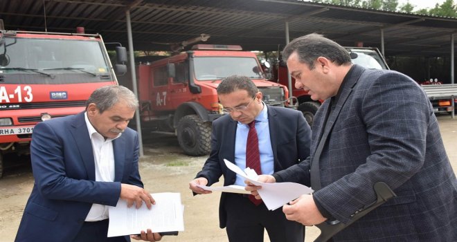 TARIM VE DOĞAL KAYNAKLAR BAKANI ŞAHALİ ORMAN DAİRESİ’Nİ ZİYARET ETTİ.