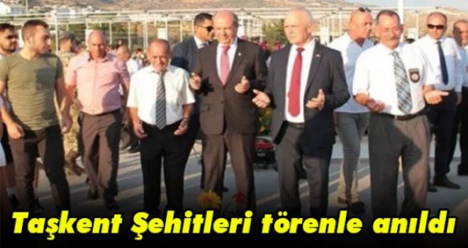 Taşkent Şehitleri törenle anıldı