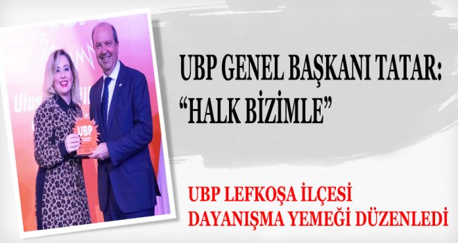 TATAR: HALK BİZİMLE