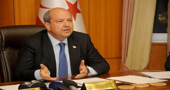 TATAR: KIBRIS'TA ÖNCE HİDROKARBON KONUSU HALLEDİLMELİ