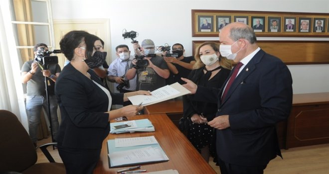TATAR, YSK’YA ADAYLIK BAŞVURUSUNU YAPTI