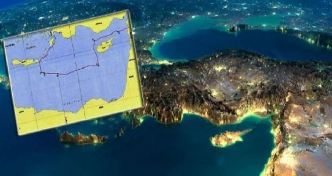TC Dışişleri Bakanlığı Türkiye’nin Doğu Akdeniz’deki kıta sahanlığı ve MEB sınırlarını paylaştı
