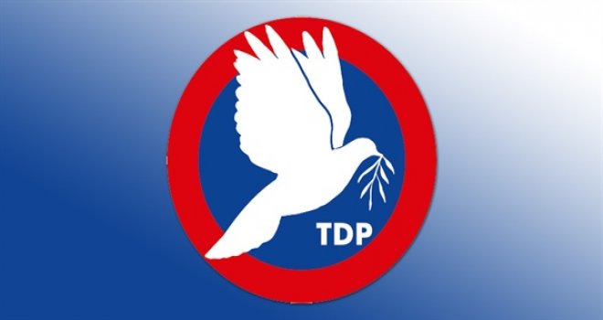 TDP: CUMHURBAŞKANI AKINCI’NIN ÖNERİSİNİN KABUL GÖRMEMESİ GELECEK ADINA KAYGI VERİCİ