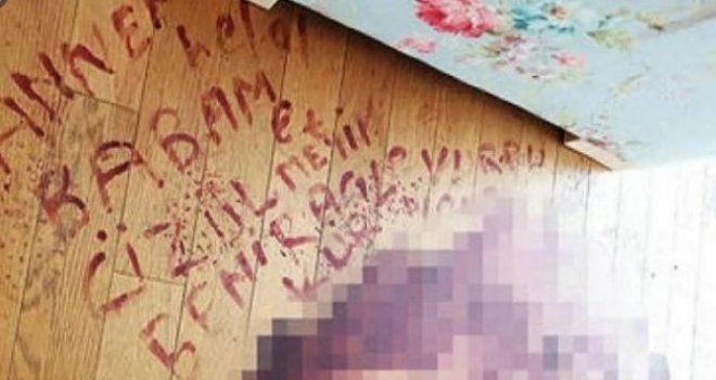 Terk etmek istediği eşi tarafından vurulan kadın, kanıyla yere not bıraktı: Beni Ragıp vurdu, üzülmeyin, kurtuldum