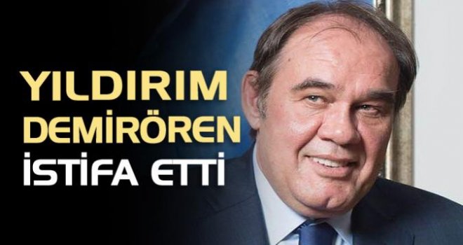 TFF'de deprem! Yıldırım Demirören istifa etti