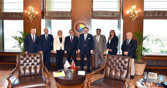 TİCARET ODASI ANKARA’DA TÜRKİYE İLE TİCARETTE YAŞANAN SIKINTILARI GÖRÜŞTÜ..