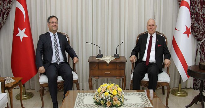 Töre, Sivil Savunma Başkanı Çelebi’yi kabul etti