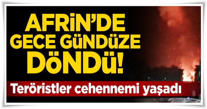 Türk jetleri YPG'nin sözde komuta merkezini yerle bir etti.