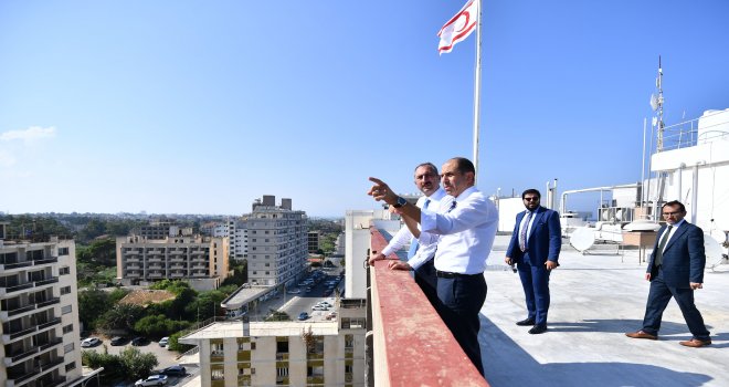 TÜRKİYE ADALET BAKANI GÜL'DEN KAPALI MARAŞ'A ZİYARET